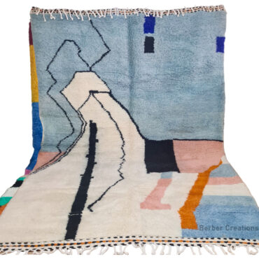 Abstract Moroccan Beni Rug   6.5’x9.8′ – FAISAL