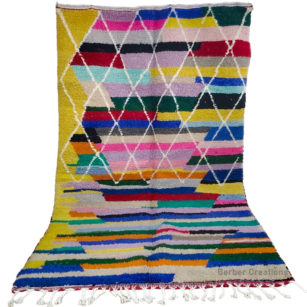 colorful moroccan berber rug