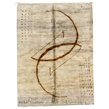 Contemporary Moroccan Wool Rug  – TUTLAYT