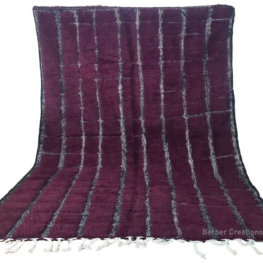 Handmade Moroccan Beni Rug 6.5’x9.8′ – MURILUN