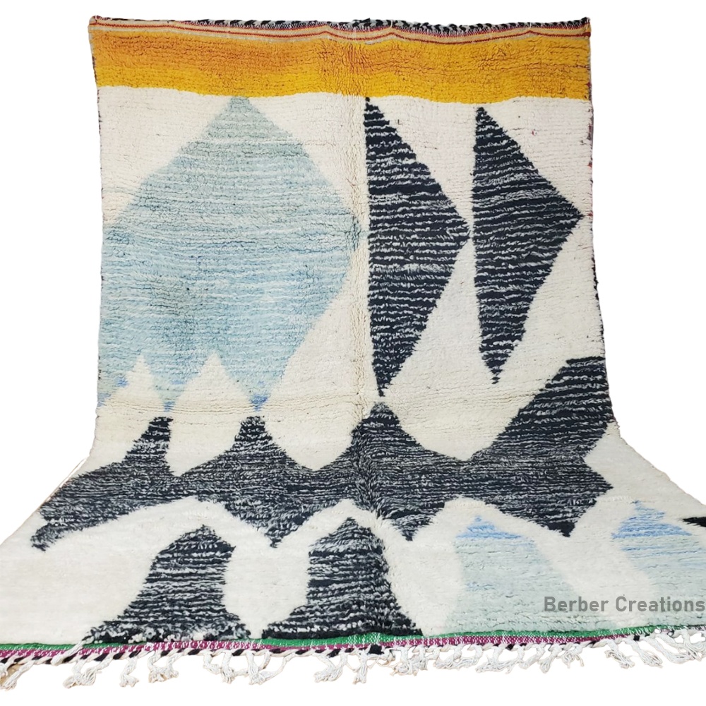 modern moroccan abstract berber rug