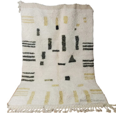 Handmade Moroccan Wool Rug  6.5’x9.8′ – MR0030