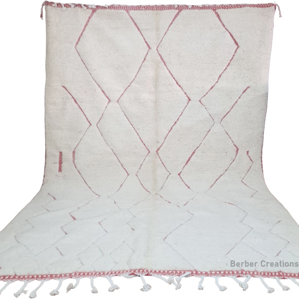 moroccan berber beni ourain rug