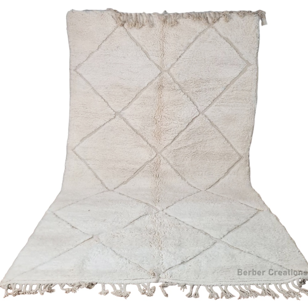 white beni ourain rug