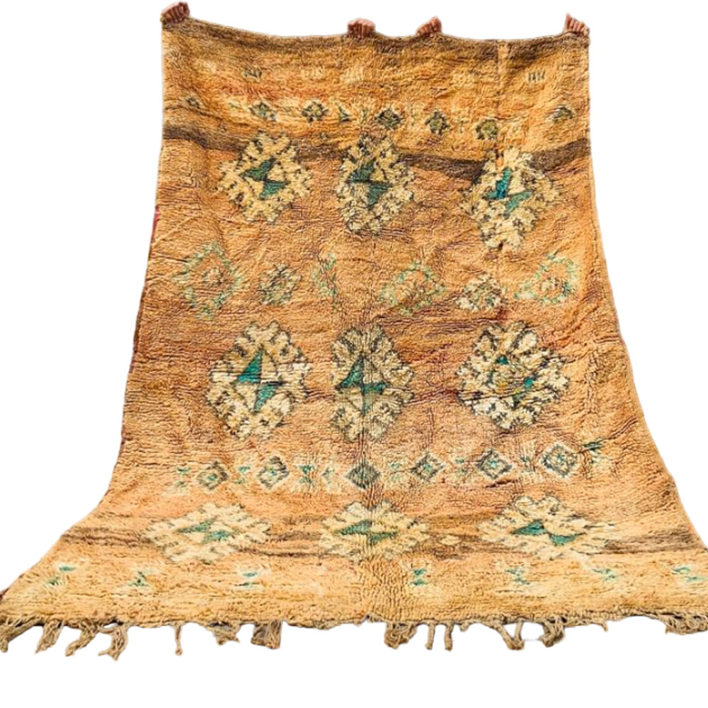 vintage handmade moroccan berber rug 5.8X8