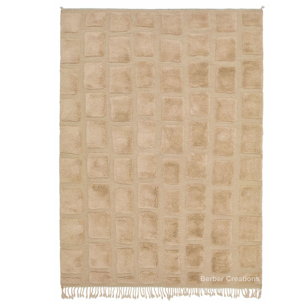 moroccan beige beni rug