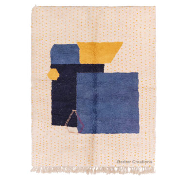 Moroccan Abstract Beni Rug