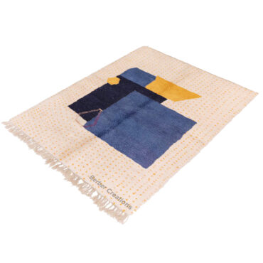 Moroccan Abstract Beni Rug