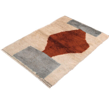 Shag Moroccan Beni Ourain Wool Rug