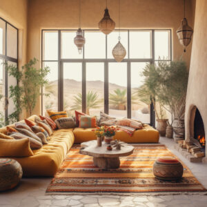 Bohemian decor interior design