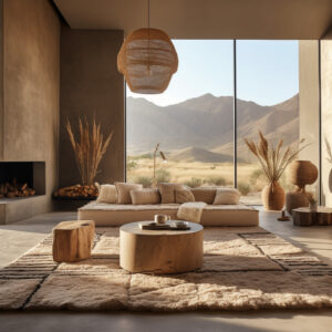 desert modern decor earthy vibes