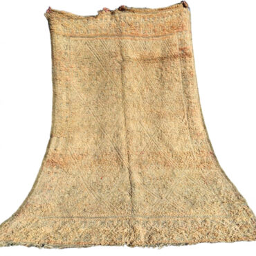 Faded Vintage Moroccan Berber Rug 6.3’x10.5′