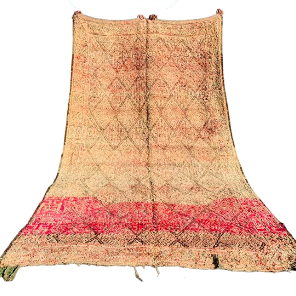 moroccan faded vintage berber rug