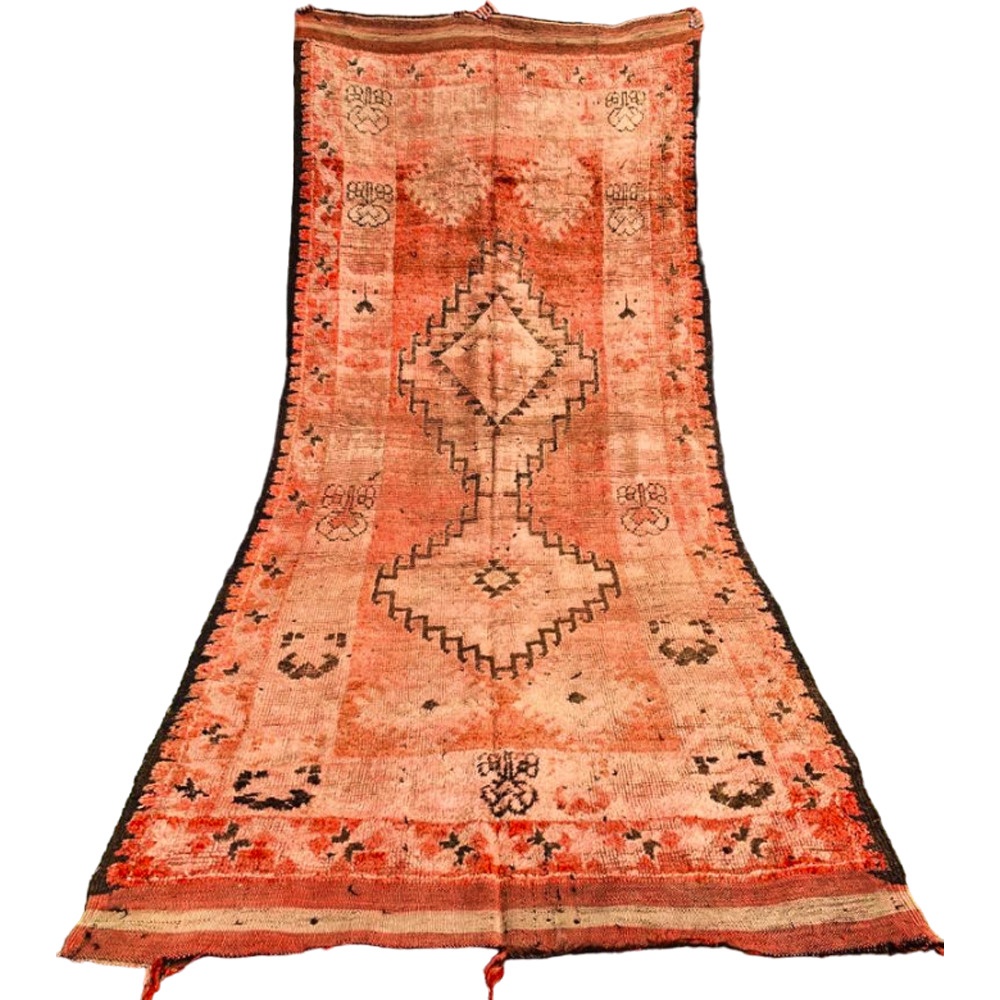 moroccan vintage berber wool rug