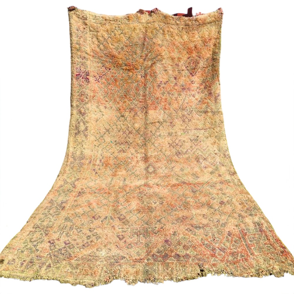stunning vintage moroccan berber wool rug