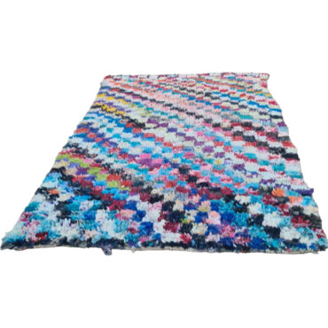 Vintage Shag Colorful  Bouchrouite rug