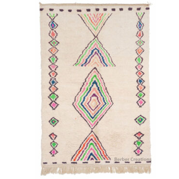 Moroccan Handwoven Berber Wool Rug AZ00034