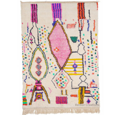 Moroccan Handwoven Berber Wool Rug AZ00035