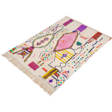 Moroccan Handwoven Berber Wool Rug AZ00035