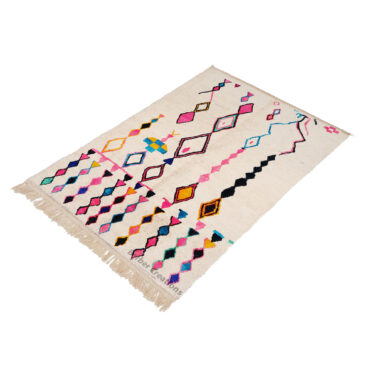 Moroccan Handwoven Berber Wool Rug AZ00036