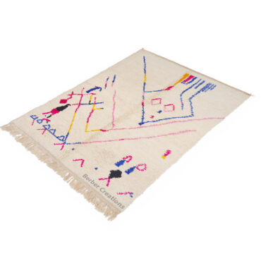 Moroccan Handwoven Berber Wool Rug AZ00039