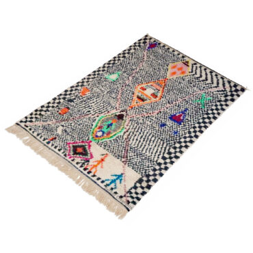 Moroccan Handwoven Berber Wool Rug AZ00041