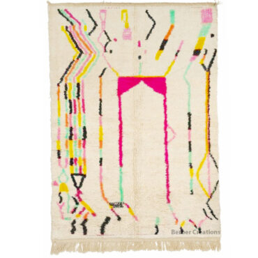 Moroccan Handwoven Berber Wool Rug AZ00042