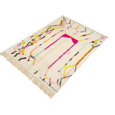 Moroccan Handwoven Berber Wool Rug AZ00042