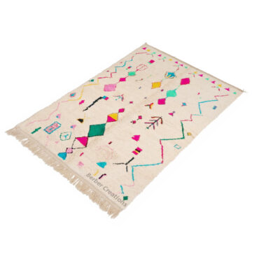 Moroccan Azilal Berber Wool Rug – AZ00032