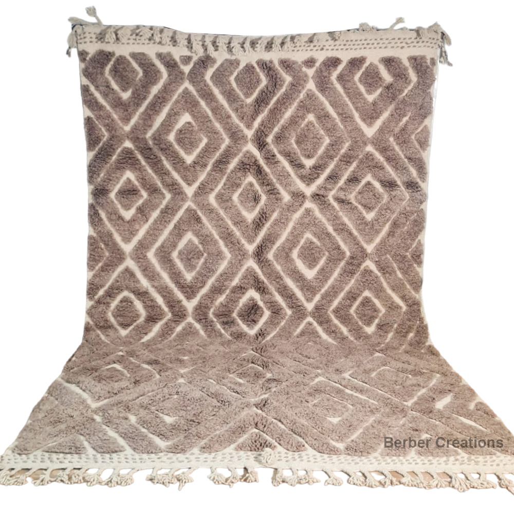 moroccan beni ourain rug