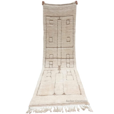 Moroccan Runner Wool Rug RR0002