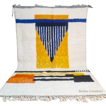 Handmade Beni Ourain Berber Rug 6.5’x9.8′ – MBR0104