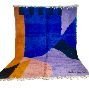 Handmade Beni Ourain Berber Rug 6.5’x9.8′ – MBR0105