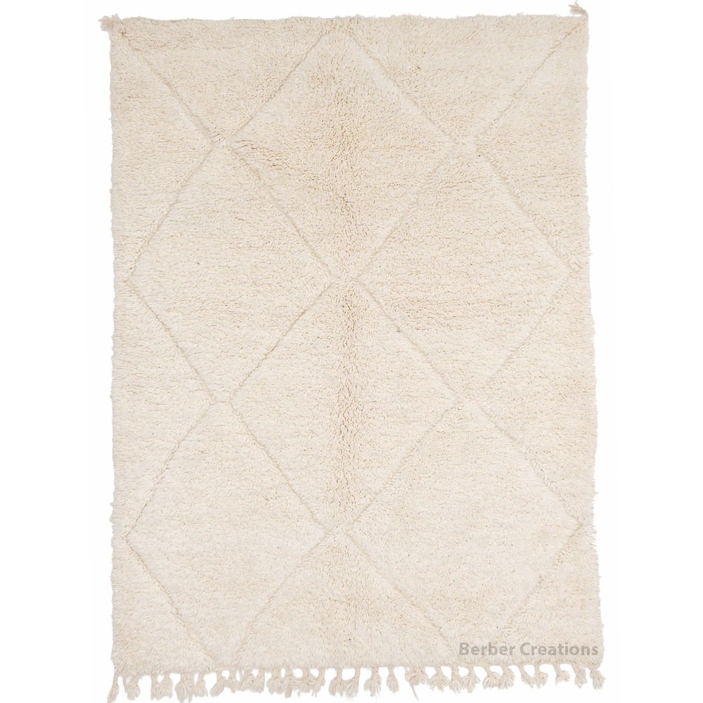 moroccan beni ourain wool rug