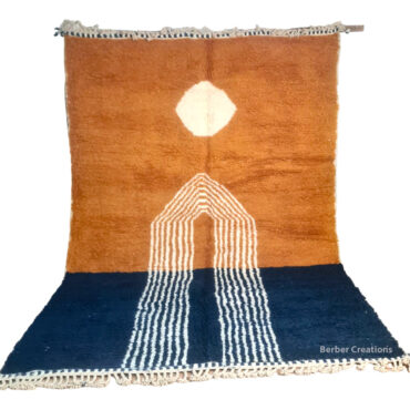 Handmade Beni Ourain Berber Rug 6.5’x9.8′ – MBR0101