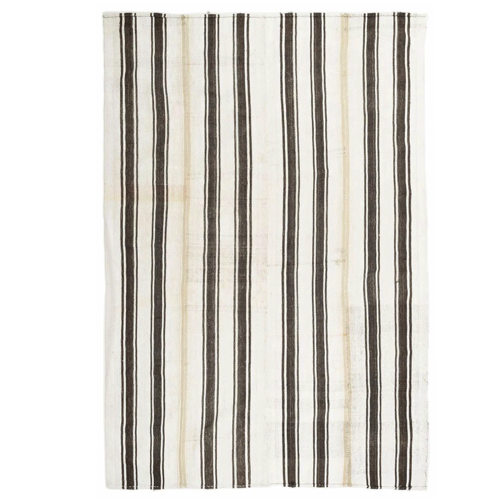 moroccan kilim wool rug striped