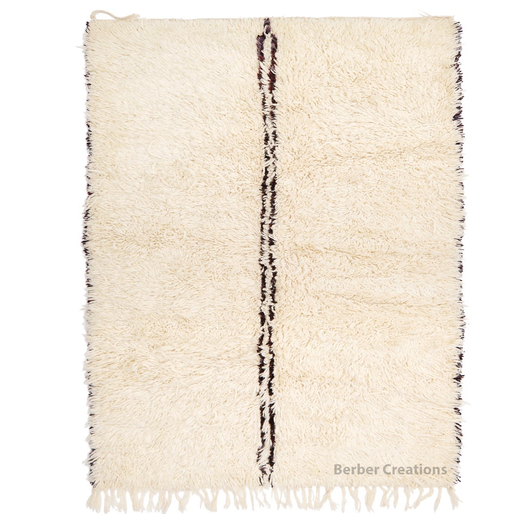 shag moroccan beni ourain wool rug