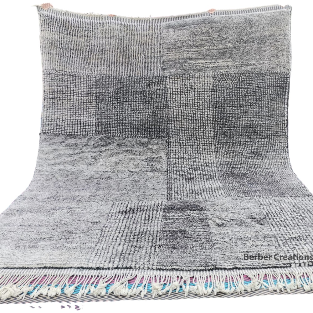 striped moroccan berber wool rug