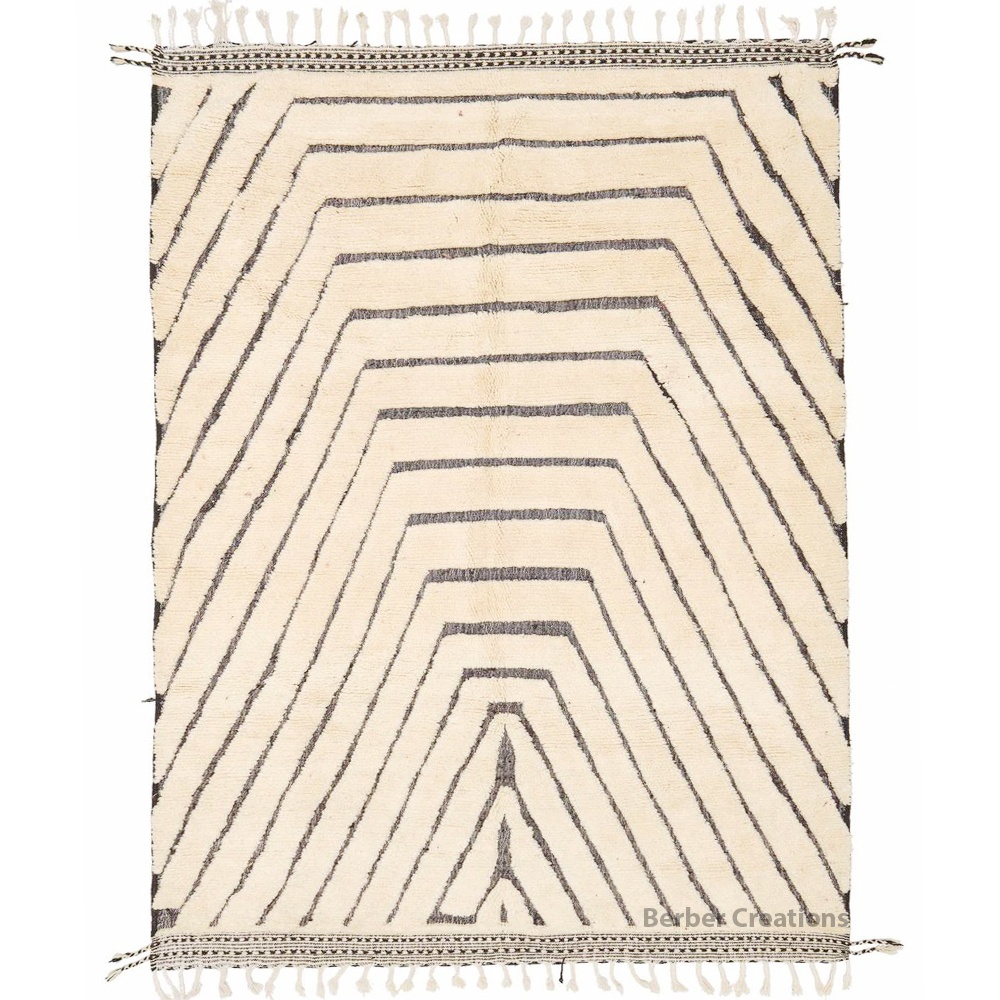 textured moroccan berber wool rug