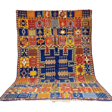 Taznakht Vintage Moroccan Berber Rug 7’x10′