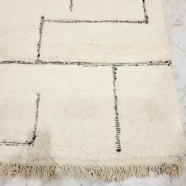 Shag Moroccan Beni Ourain Berber Rug 11’x13′