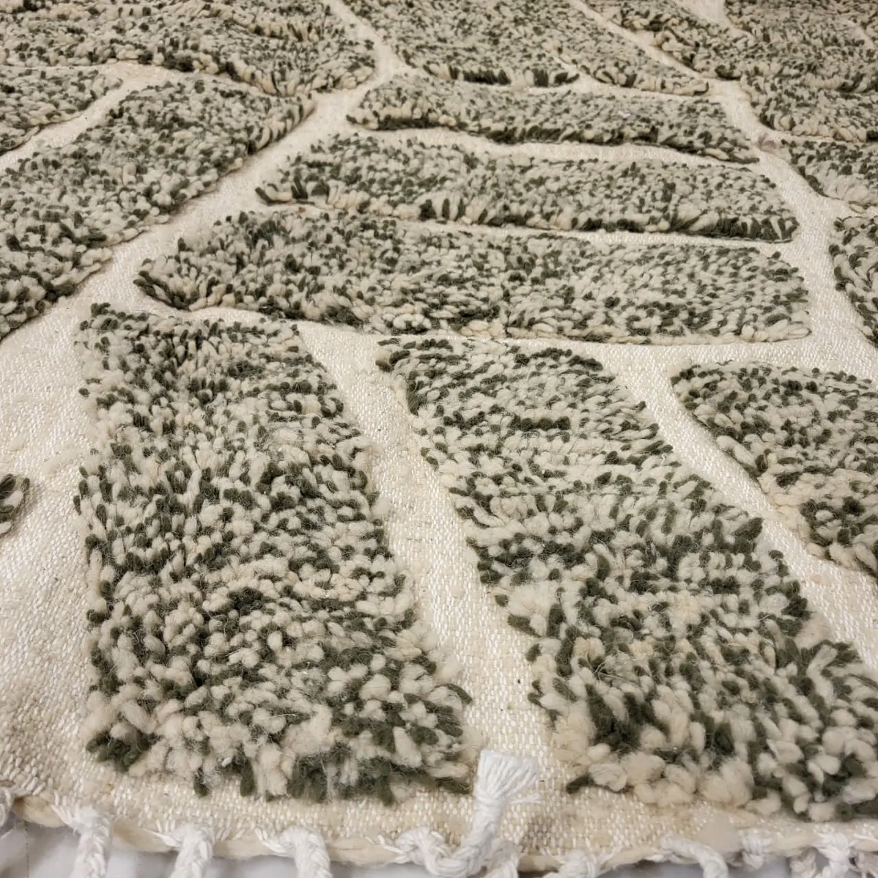 Shag Handmade Beni Ourain Rug 10'x13' - Image 5