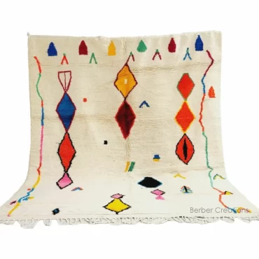 Shag Moroccan Azilal Rug Boho Style 8’x10′