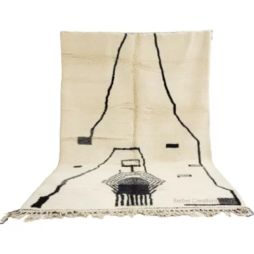 Shag Tribal Moroccan Abstract Rug 7’x10′