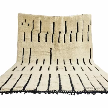 Shag Moroccan Beni Ourain Rug 10’x14′