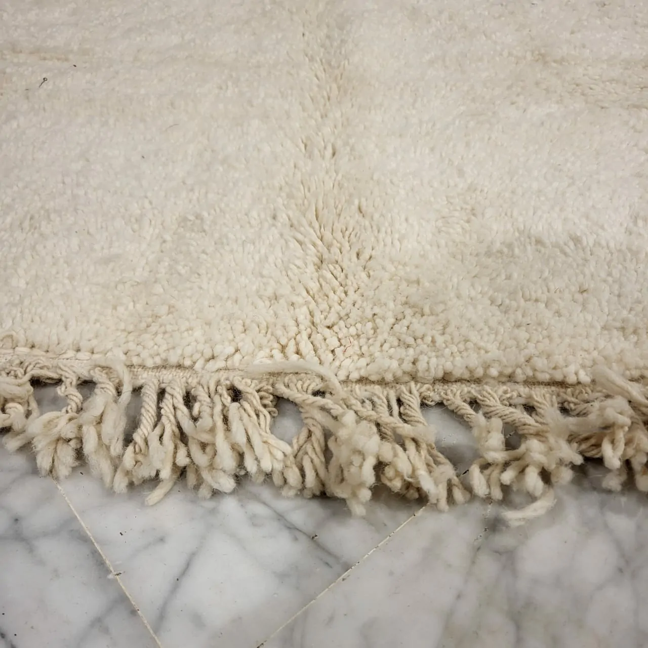 Shag Moroccan Beni Ourain Rug 9'x13' - Image 3