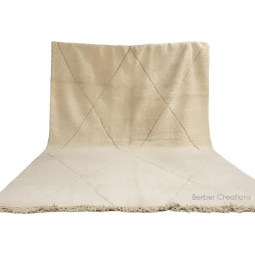 Shag Moroccan Beni Ourain Rug 9’x13′