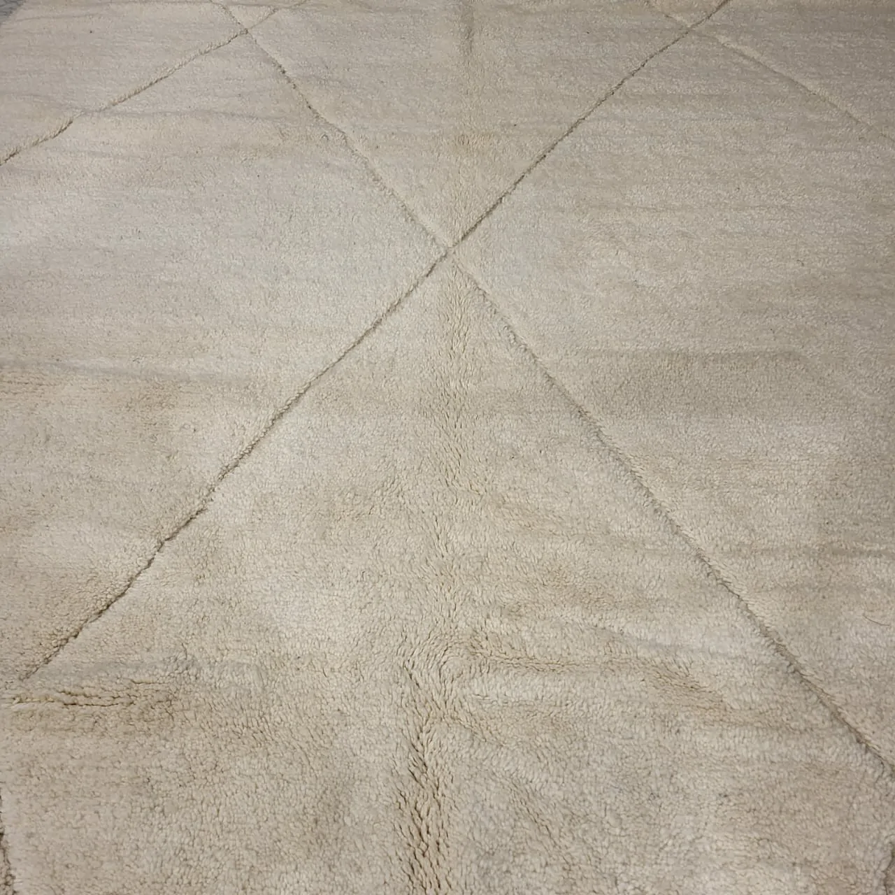 Shag Moroccan Beni Ourain Rug 9'x13' - Image 9