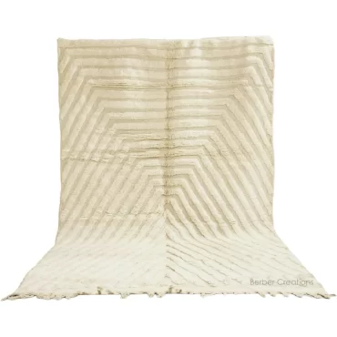 Shag Beni Ourain Moroccan Berber Rug 7’x10′