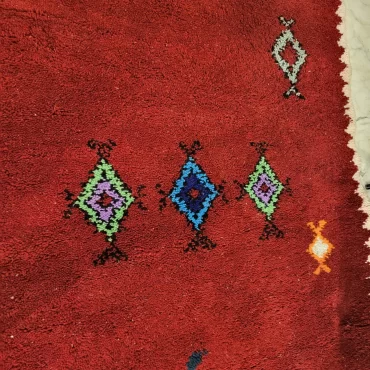 Shag Moroccan Tribal Berber Wool Rug 10’x14′